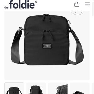 Excellent used condition - The Foldie Sling Bag in Black
